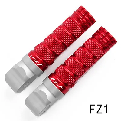 FZ1 red Высококачественные Задние подножки мотоцикла с ЧПУ для Yamaha FZ1 FZ01 FZ 1 2006-2012 FZ8 FZ08 FZ 8 2011-2013 - Цвет: FZ1 red