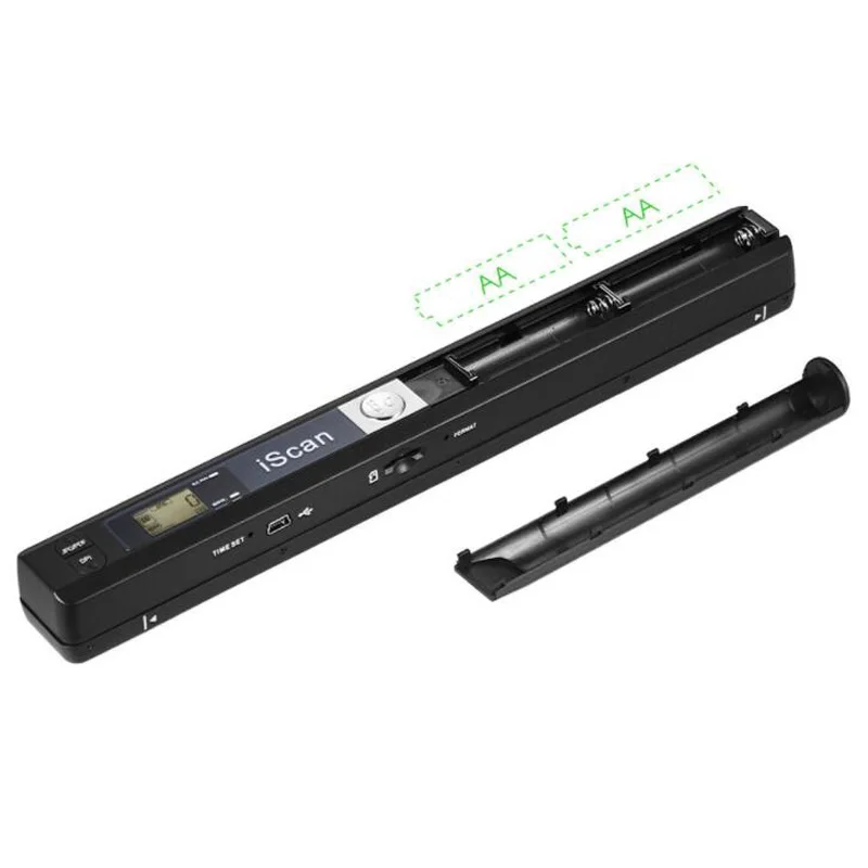 Портативный ручной мини-сканер iScan для изображений мобильных документов A4 900DPI USB