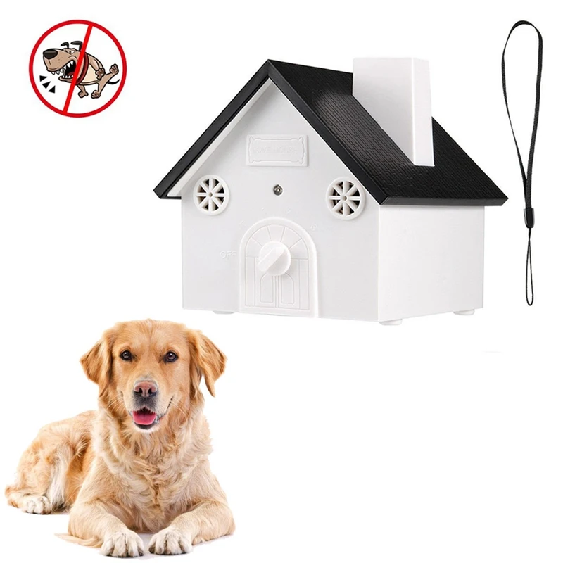 Ультразвуковой антилай для собак Репеллент коленей глушитель дрессировки на