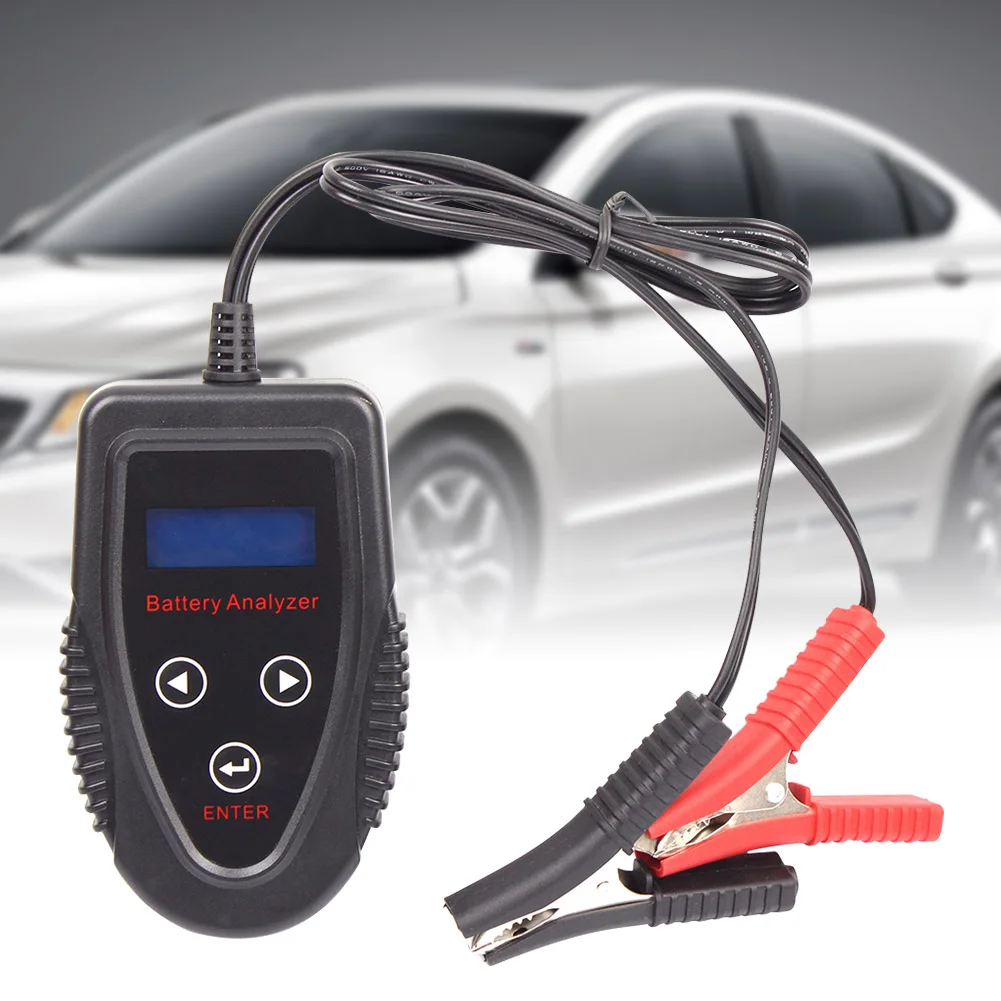 

Professional Bad Cell Home 12V 20-120 CCA 220AH ABS Car Battery Tester Digital Analyzer Portable Test Tool Accessories Universal