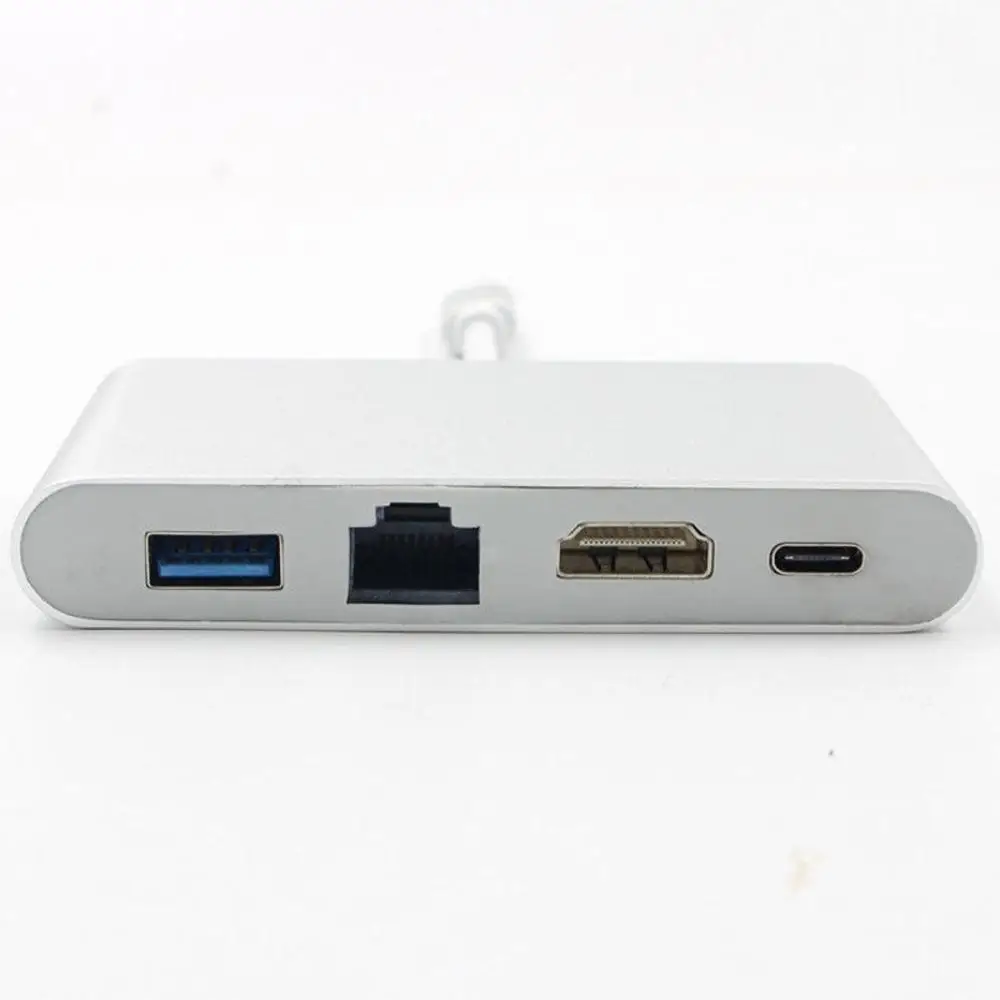 MLLSE USBType-C to 4K*2K HDMI 1000M Gigabit Ethernet (RJ45 Port) USB 3.0 Type-C PD Adapter Converter | Компьютеры и офис