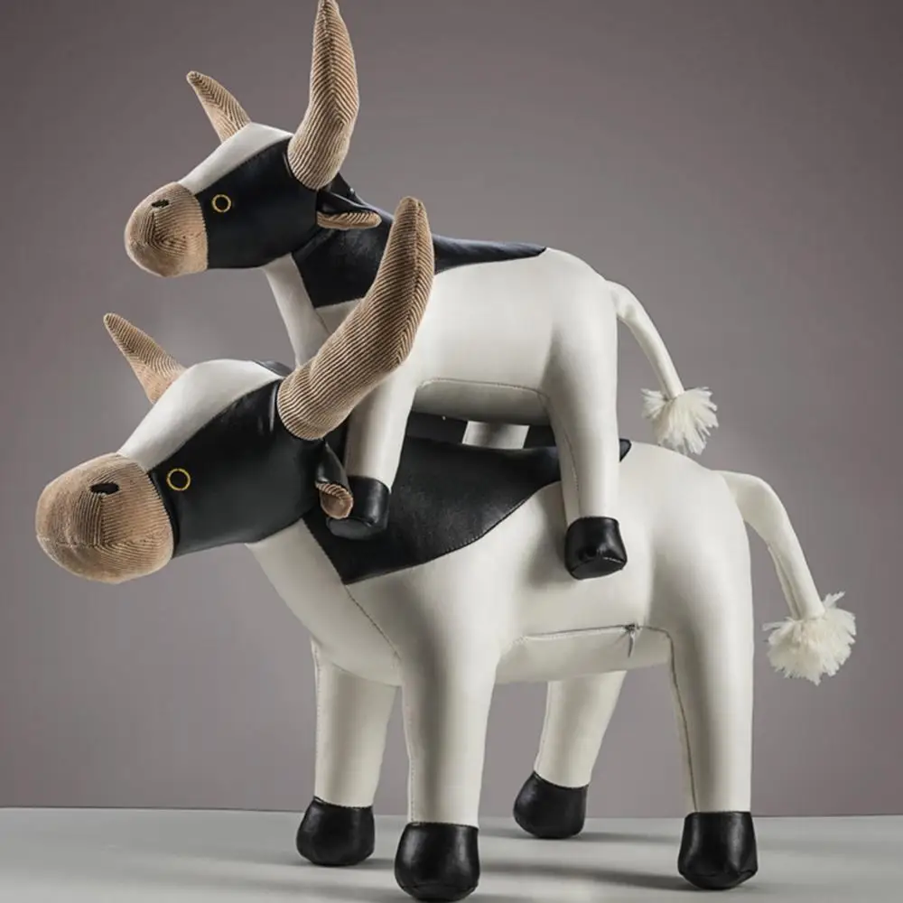 

Милая стоячая коровья Кукла Плюшевая Игрушка кожа ПП Хлопок Заполненный автомобиль украшение Творческий pluszaki домашний декор juguetes nios празд...