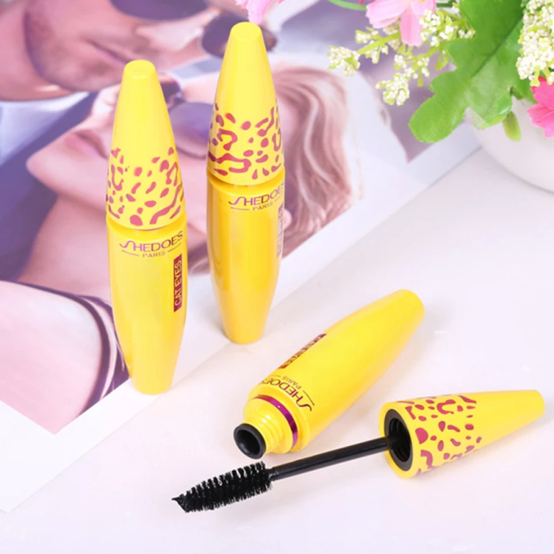 

1 Pcs New Fashion Cute 4D Fiber Mascara Long Black Lash Eyelash Extension Waterproof Eye Makeup Lovely Mascara Cosmetics Mascar