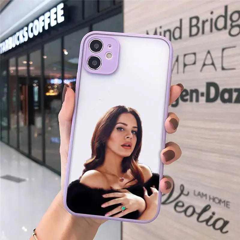

Lana Del Rey Lust for Life luxury Phone Cases shell matte transparent For iphone 7 8 11 12 plus mini x xs xr pro max cover