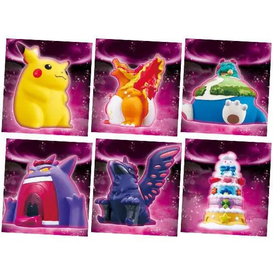 Bandai марионетка с покемонами Charizard Snorlax Gengar Corviknight Pikachu Alcremie экшн фигурка модель| |