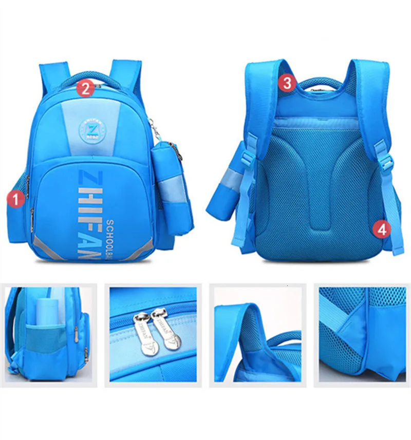 Children Bags for School Orthopedic Backpacks Primary Students Backpack Waterproof Schoolbag Kids Book Bag rucksack mochila