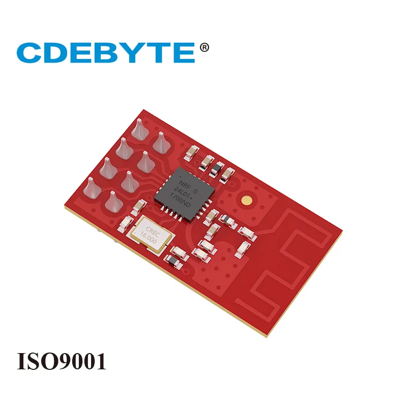 NRF24L01P беспроводной модуль CDEBYTE E01-ML01D 2 4 ГГц IoT nRF24L01 PA SPI SMD 4G