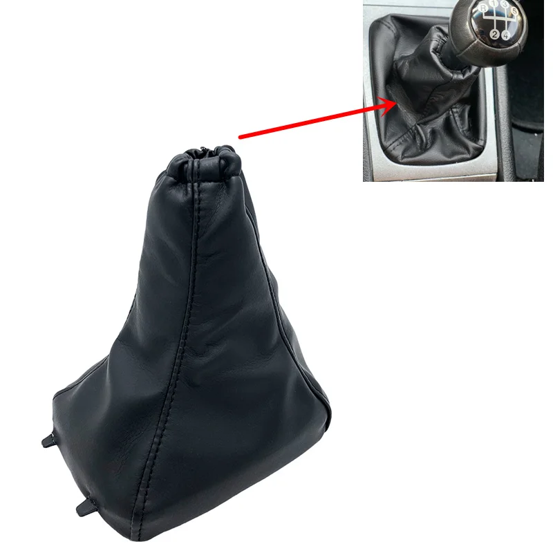 Gear Shift Case Рычаг переключения передач рукоятка ручного тормоза крышка автомобиля против скольжения для ручного рычага стояночного тормоза ботинок для Vauxhall Opel Astra II G Zafira A 1998-2010 - Название цвета: Gear Shift Case