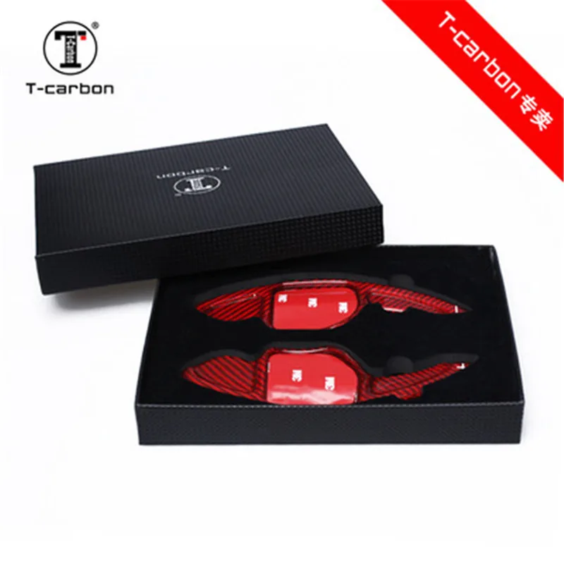 Весла переключения рулевого колеса из углеродного волокна для нового Audi A3 A4L A5 A6L