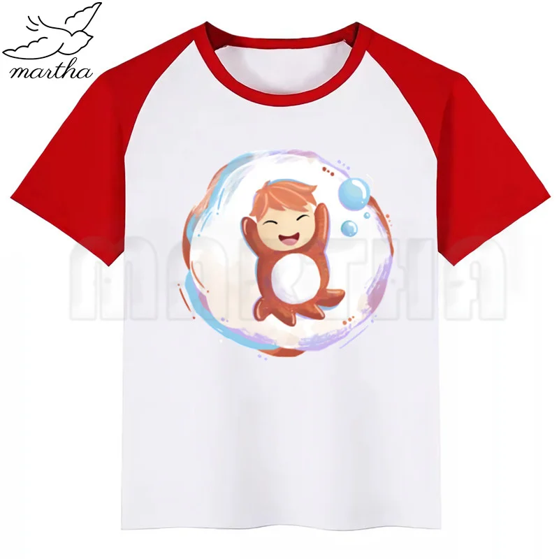 

Ponyo Kids Summer Girls & Boys Funny Tshirt Children Print T-shirt Fashion Casual Baby Clothes