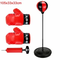 boxing ball set with punching ball boxing gloves hand pump decompression toy for kids boys girls indoor outdoor