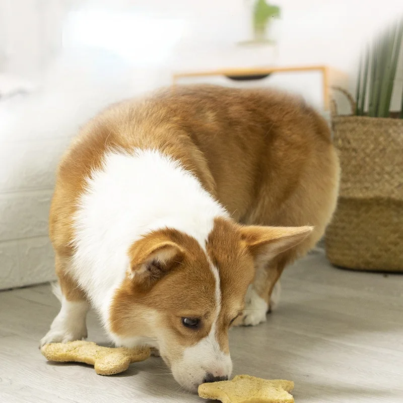 Игрушка для домашних питомцев новая Loofah звезда кости щенки чистые зубы Защита от