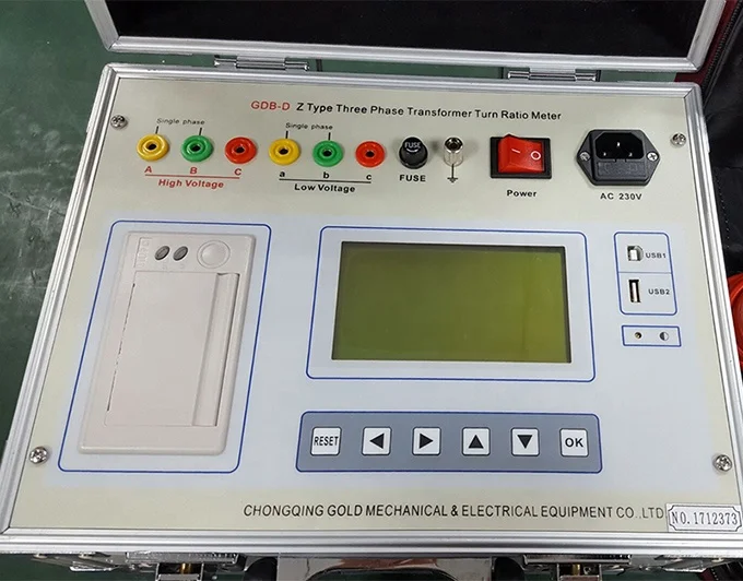 

GDB-D three phase transformer turns ratio tester ttr tester