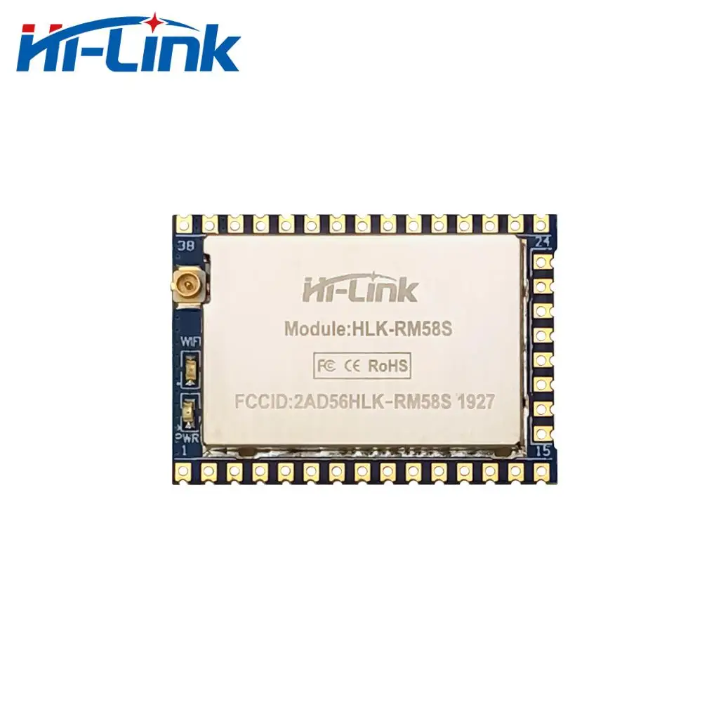 Бесплатная доставка Dual Band IEEE802abgn Wi-Fi и Bluetooth модуль с Тесты на заказ от HLK-RM58S |