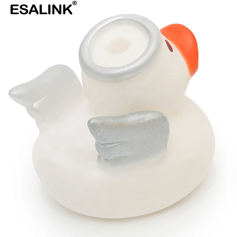 ESALINK 12 шт. детские игрушки ангела резиновая плавающая утка Игрушки для ванны