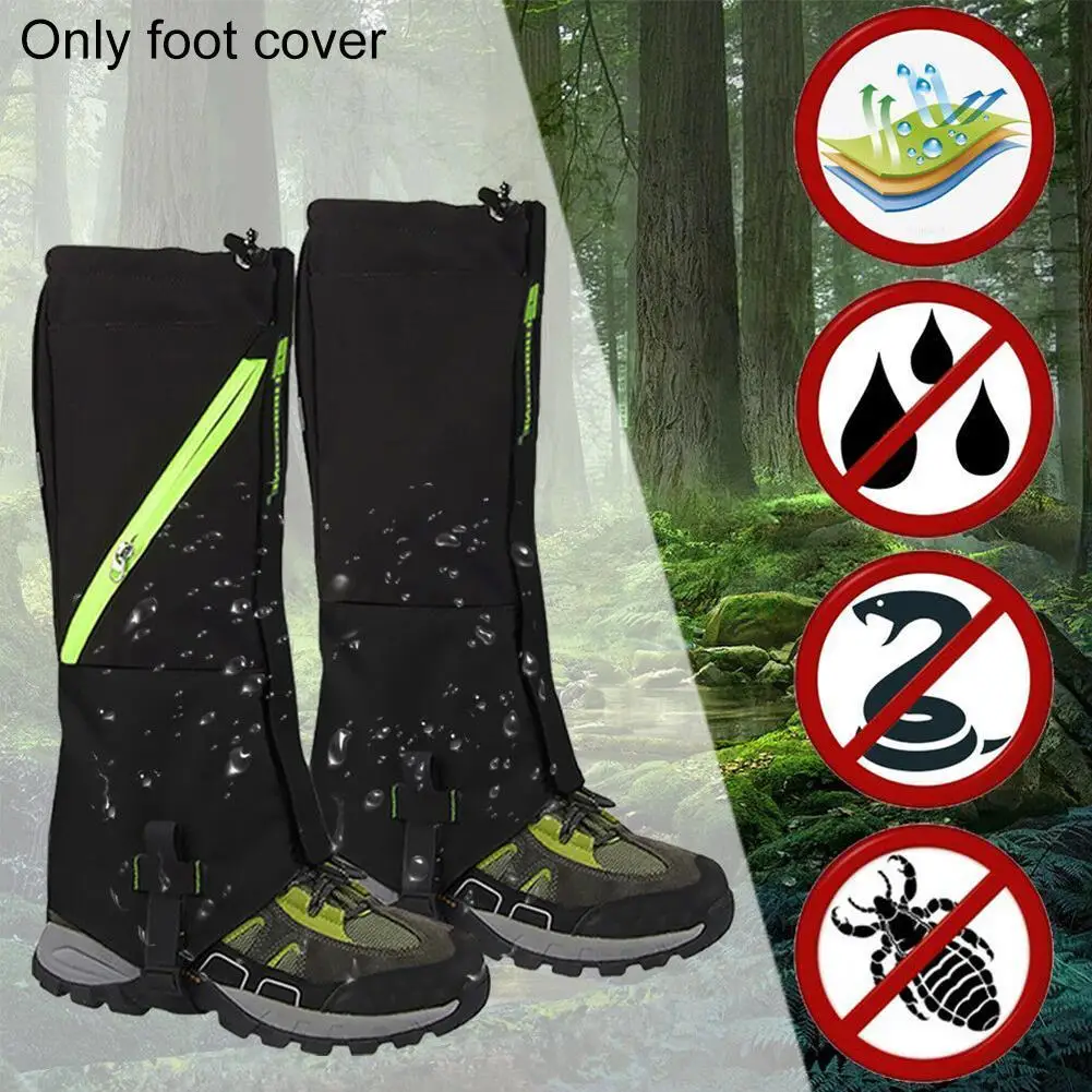 Гетры для пешего туризма горные зимние леггинсы прогулок гетры мужчин чехлы