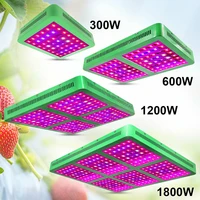 LVJING LED Grow Light Elite 300W 600W 1200W 1800W Full Spectrum Lamp for Plants Indoor Greenhouse Tent Reflector Double Switches