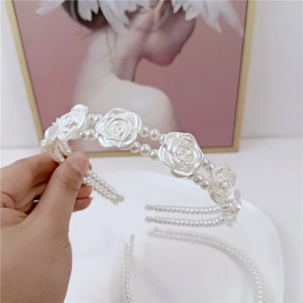 

Женская двухслойная повязка на голову, модный дизайн, аксессуары для волос в Корейском стиле, ободок для волос