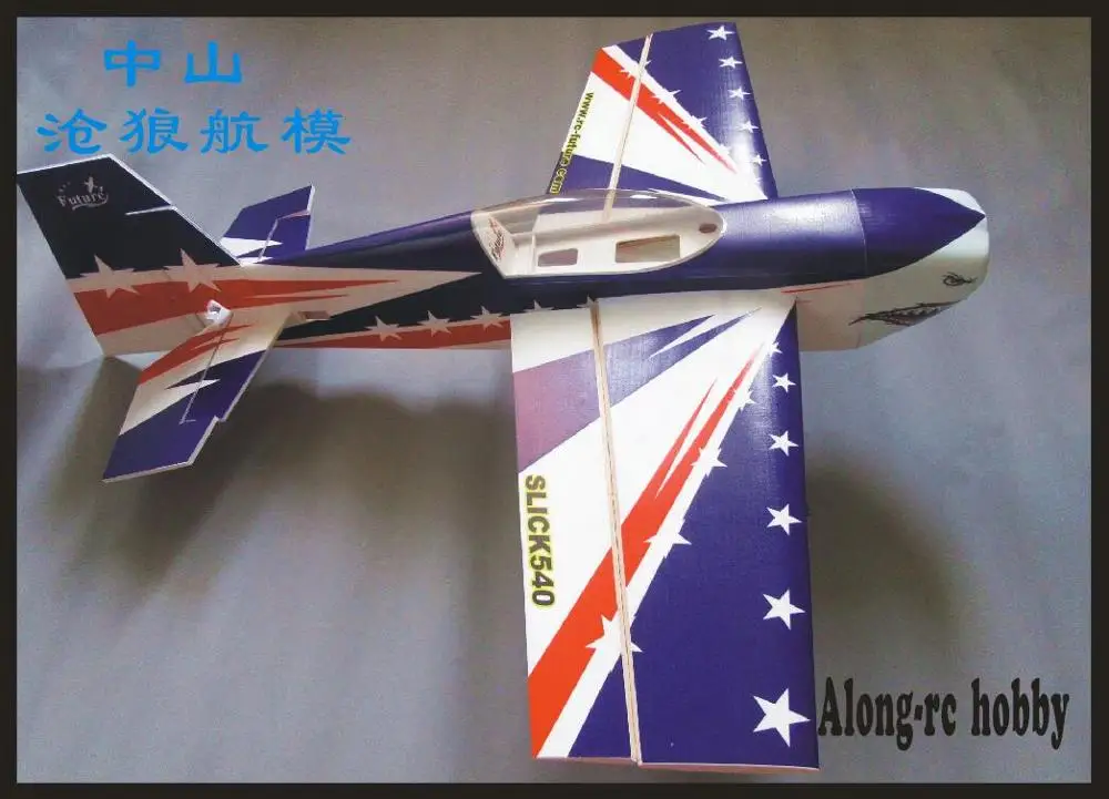 Будущее PP Материал самолет из пеноматериала RC 3D 38 &quot965mm размах крыльев 15E Slick540