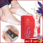 Спа-патчи для ног, лаванда, Детокс-патчи для ног, питательный восстанавливающий патч для ног, улучшающий качество сна, пластырь для похудения, уход за ногами