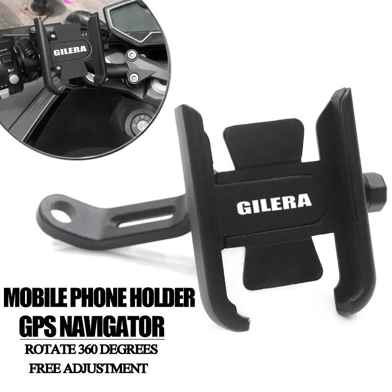 Per Gilera Fuoco 500ie Nexus 125/250/300 Runner 200 manubrio moto specchio posteriore staffa per telefono cellulare supporto per supporto GPS