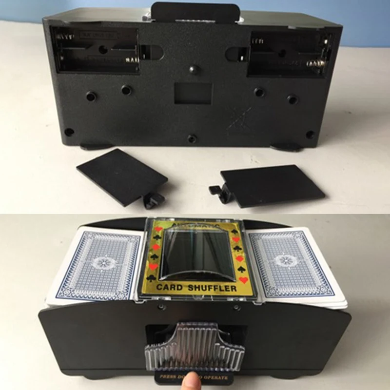 

Board Game Poker Playing Cards Electric Automatic Poker Casino Robot Card Shuffling Machine Poker Playing Tool