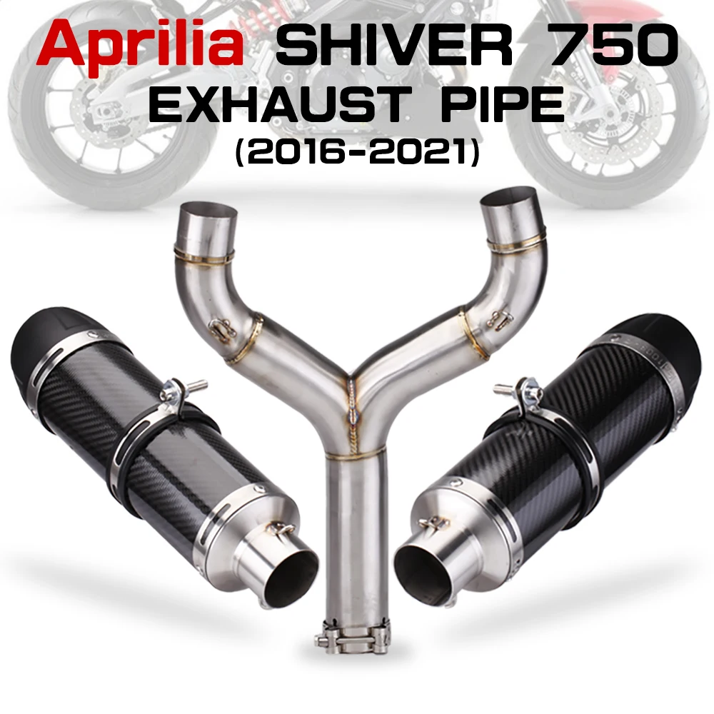 

Suitable for non-destructive installation of Aprilia SHIVER 750 mid-section exhaust pipe modification