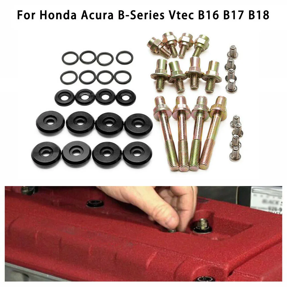 Крышка клапана B-Series для шайбы Honda Acura комплектные детали Vtec 1 комплект B16 B17 |