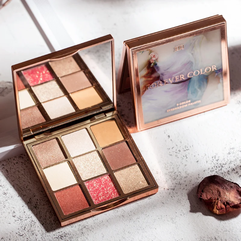 XiXi beauty forever color палитра теней для век матовый пигмент Обнаженная водостойкий макияж для глаз мерцающий блеск длительная косметика