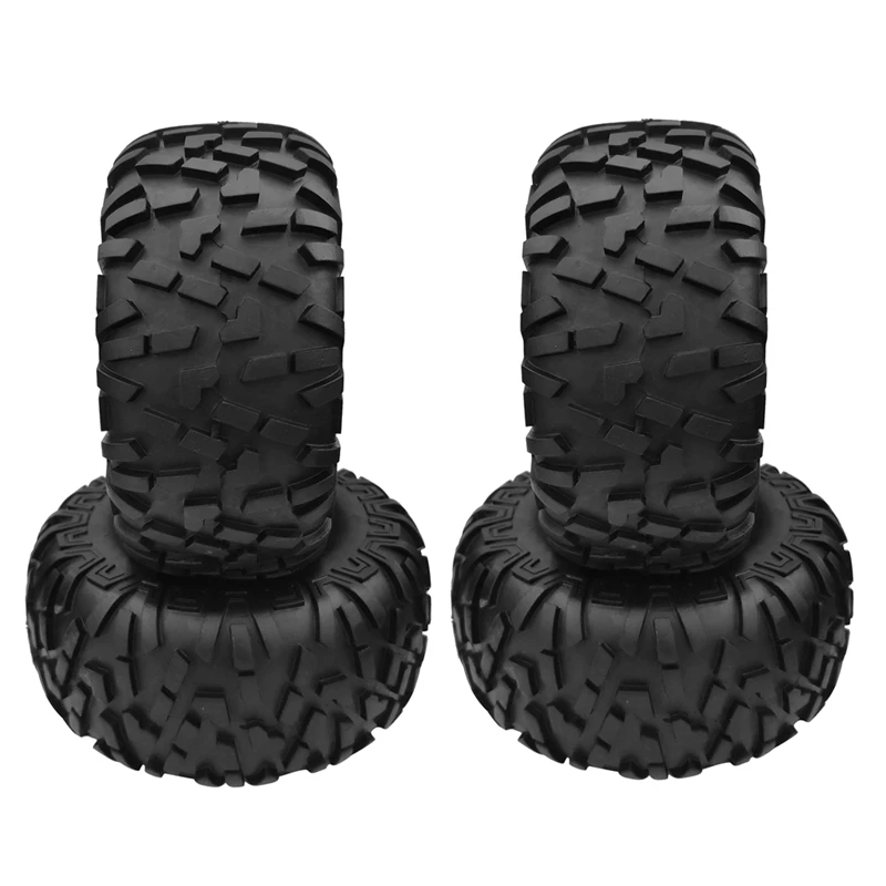 

FBIL-4PCS 128mm 2.2inch Mud Grappler Rubber Tyre Wheel Tires for 1/10 RC Crawler Traxxas TRX4 TRX6 Axial SCX10 90046 Wraith
