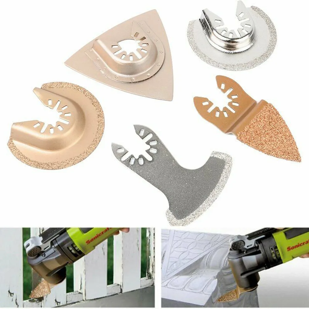 

5pcs Saw Blades Multifunctional Tool Accessory Set Multimaster Multitool For Bo-sch Fe-in Multi-Tools