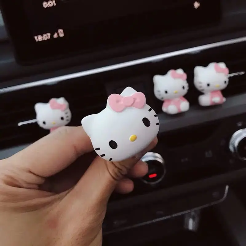 Автомобильное Украшение Hello Kitty креативное украшение для автомобиля