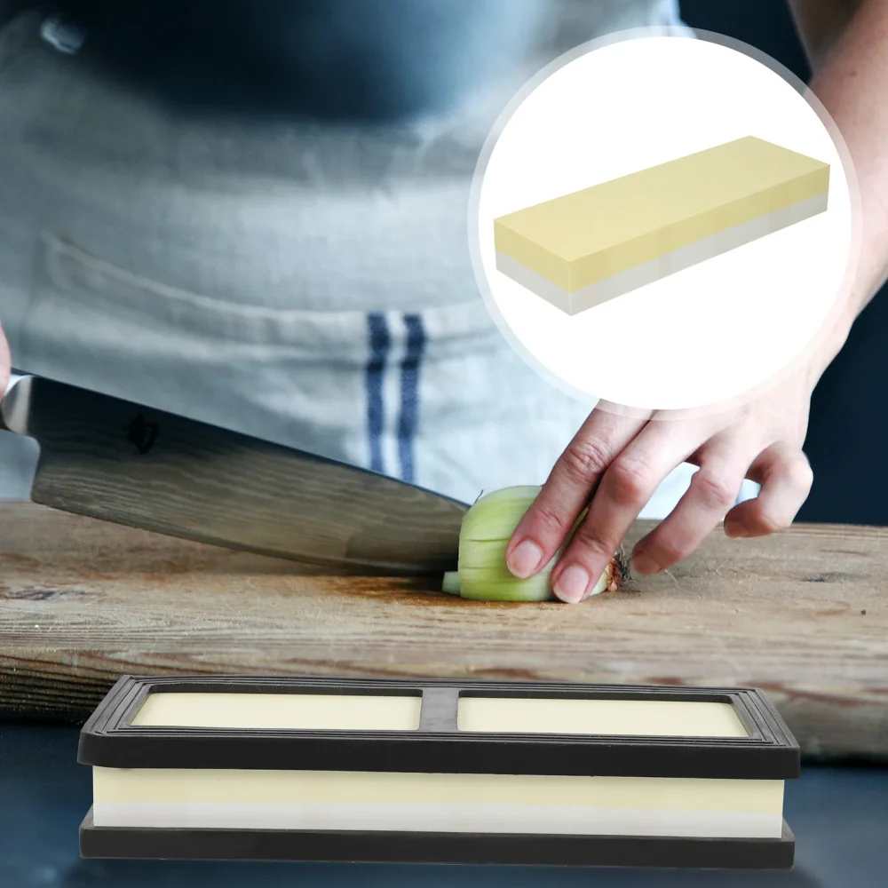 

5000/10000 Grit Sharpening Stone Double Sided Whetstone Rectangular Sharpener