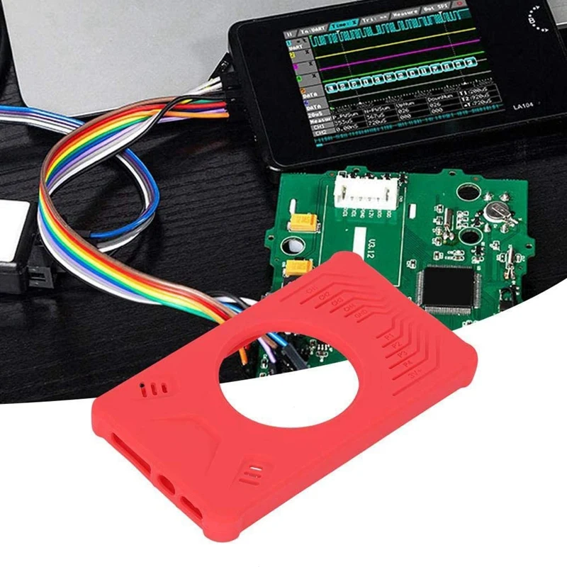 С крышкой для анализатора логики с кольцевым кронштейном логического прибора LA104