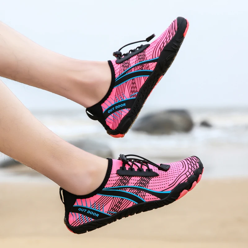 

Water Shoes Outdoor Quick Dry Breathable Lightweight Beach Large Size Women Men Shoes Barefoot Sneakers Aqua Swimming Sandals