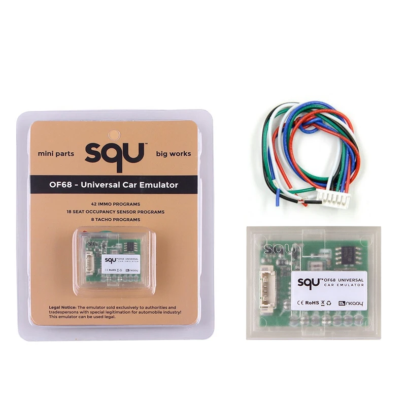 Новый универсальный эмулятор IMMO SQU OF68 OF80, тестер подушки безопасности для автомобилей, автоматический диагностический инструмент, программатор тахометра.