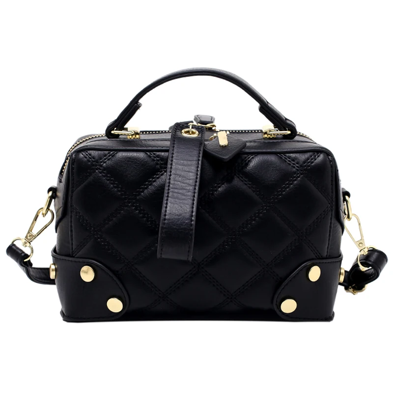 

New Crossbody Bag For Women Shoulder Bag Brand Designer Women Bags Luxury PU Leather Bag Boston Bag Handbag Ins High Quality Bag