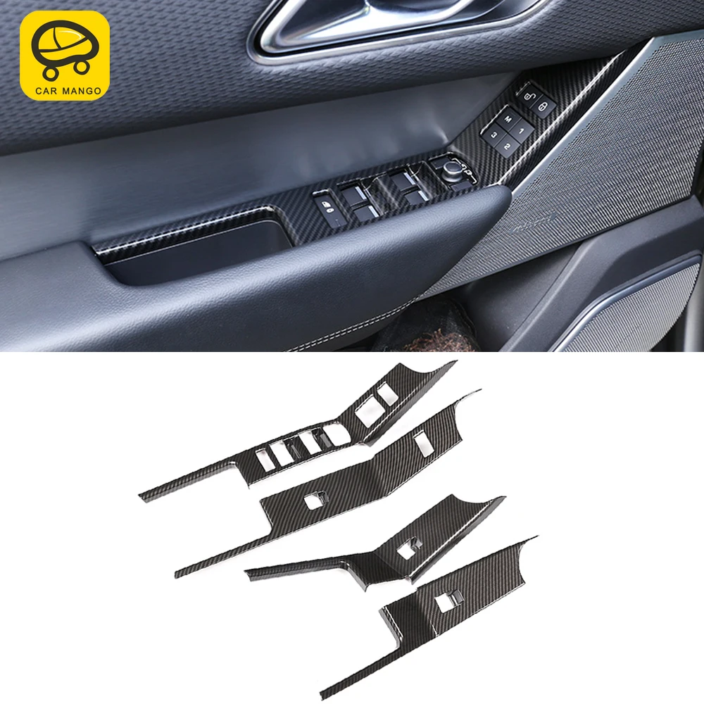 

CarMango for Range Rover Velar 2017-2021 Car Accessories Window Control Switch Button Panel Trim Cover Frame Sticker Decoration