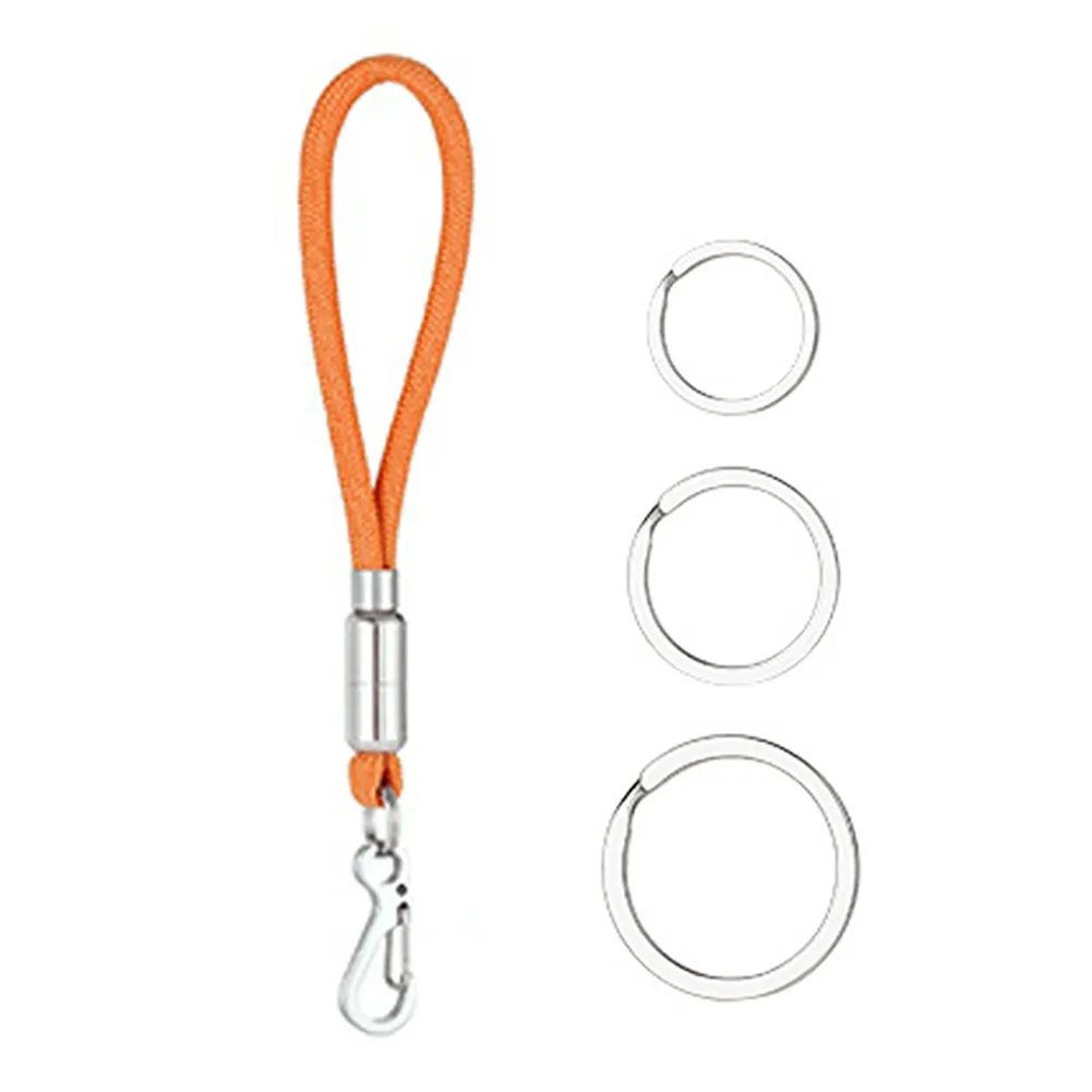 

Outdoor Keychain Carabiner Climbing Hook Anti-lost Hand Strap Keys Tools Holders Camping Hiking Hand Straps Lanyard