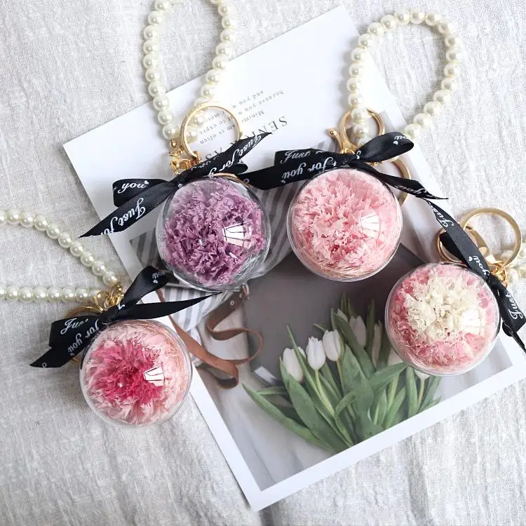 Самый продаваемый автомобильный подвесной корейский вечный цветок Гвоздика