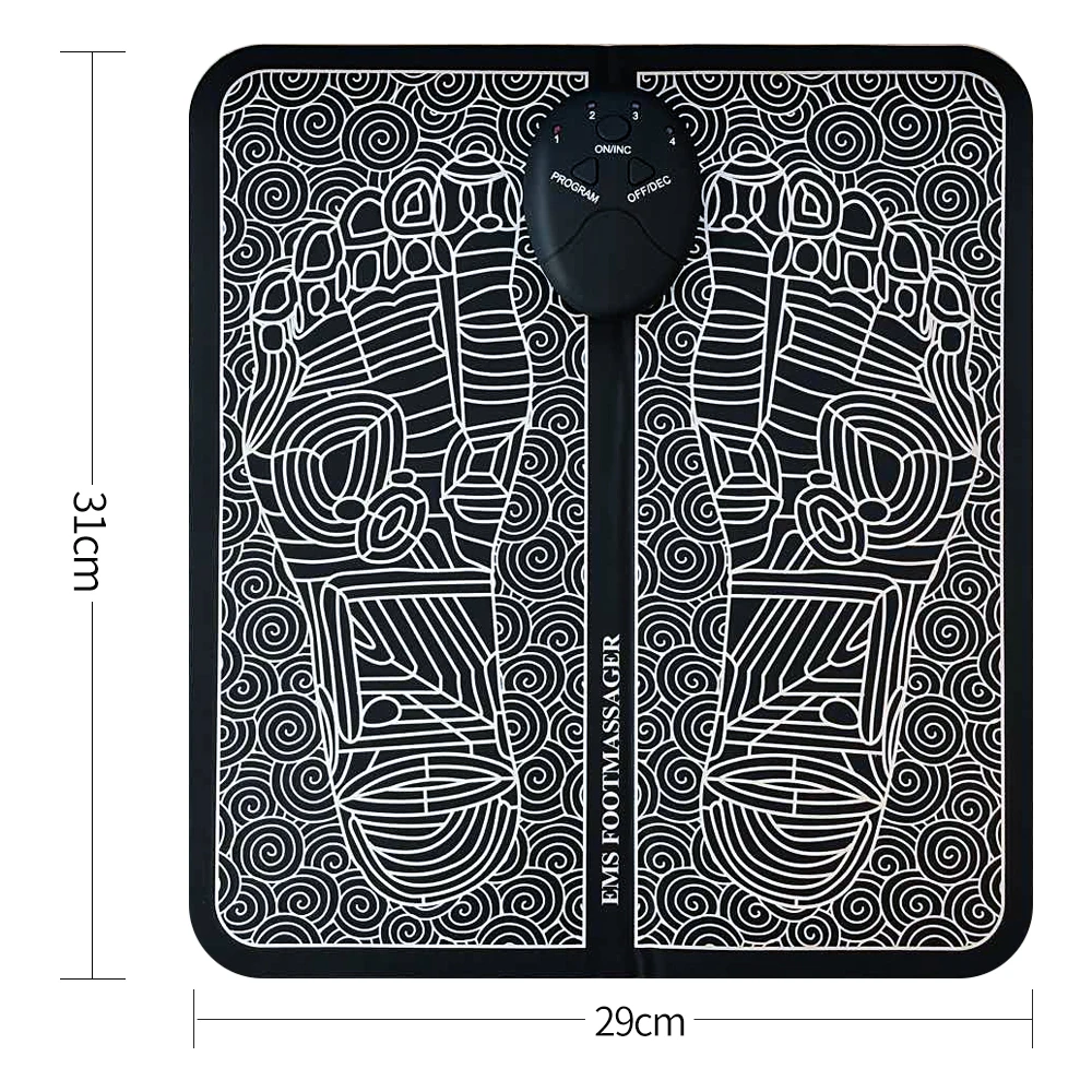 

Electric Foot Massager Tens EMS Fisioterapia Mat Massageador Pes Muscular Electric Health Care Relaxation Massage