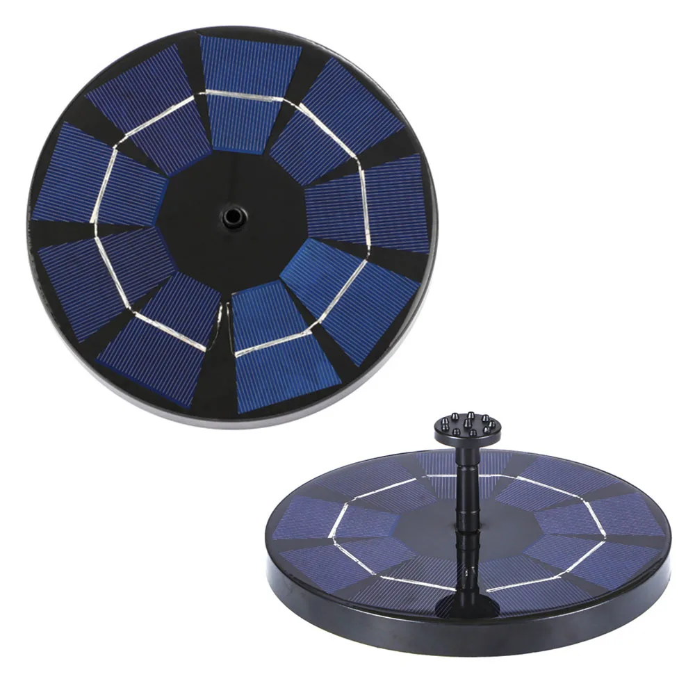 3W Solar Fountain Pump Water Floating With 12000mAh Battery Bird Bath Fish Tank Garden Decoration Outdoor | Дом и сад