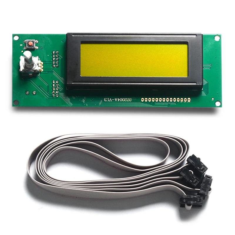 

3D принтер Дисплей LCD 2004 Модуль контроллер подходит для Utimaker, Румба, GT2560 и GTM32 основной платы, ЖК-кабель связи