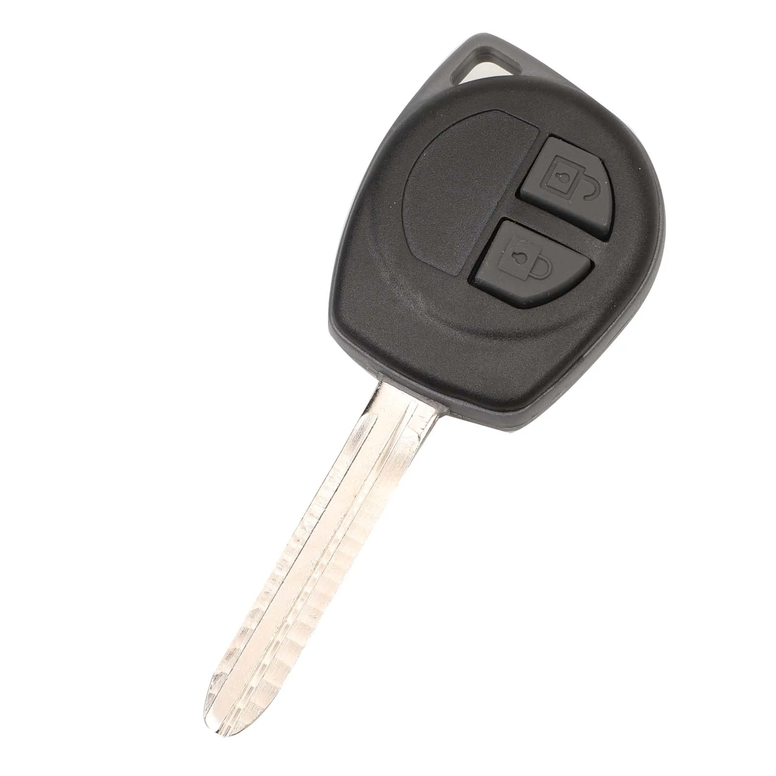 TOY43 With Rubber Jingyuqin 2 кнопки Автомобильный Брелок чехол+ резиновая накладка для Suzuki Swift Grand SX4 Liana Aerio Vitara GRAND VITARA ALTO Jimny Key - Color: TOY43 With Rubber