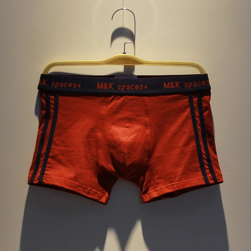 Мужское нижнее белье мужские боксеры шорты Женская Талия хлопок Молодежные
