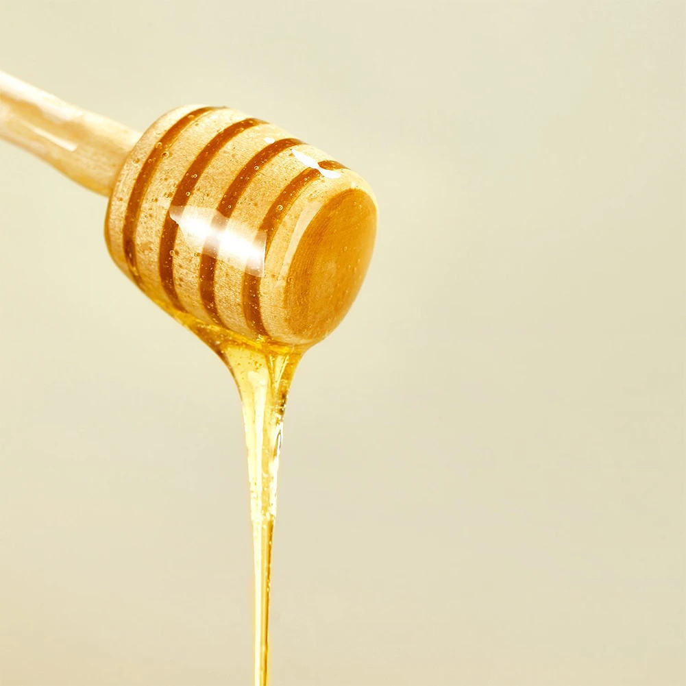 Длинная ручка медная ковша спиральная палочка для перемешивания деревянная меда