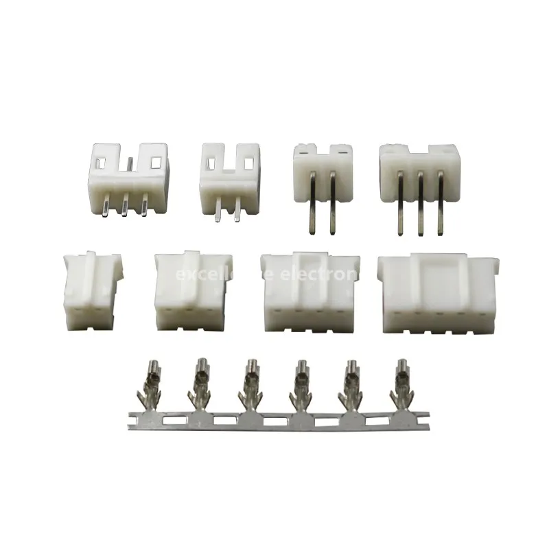 

20Sets/Lot PH2.0 PH 2mm Connector Curved needle Straight needle Seat+Plug+Terminals 2P 3P 4P 5P 6P 7P 8P 9P 10P Connectors
