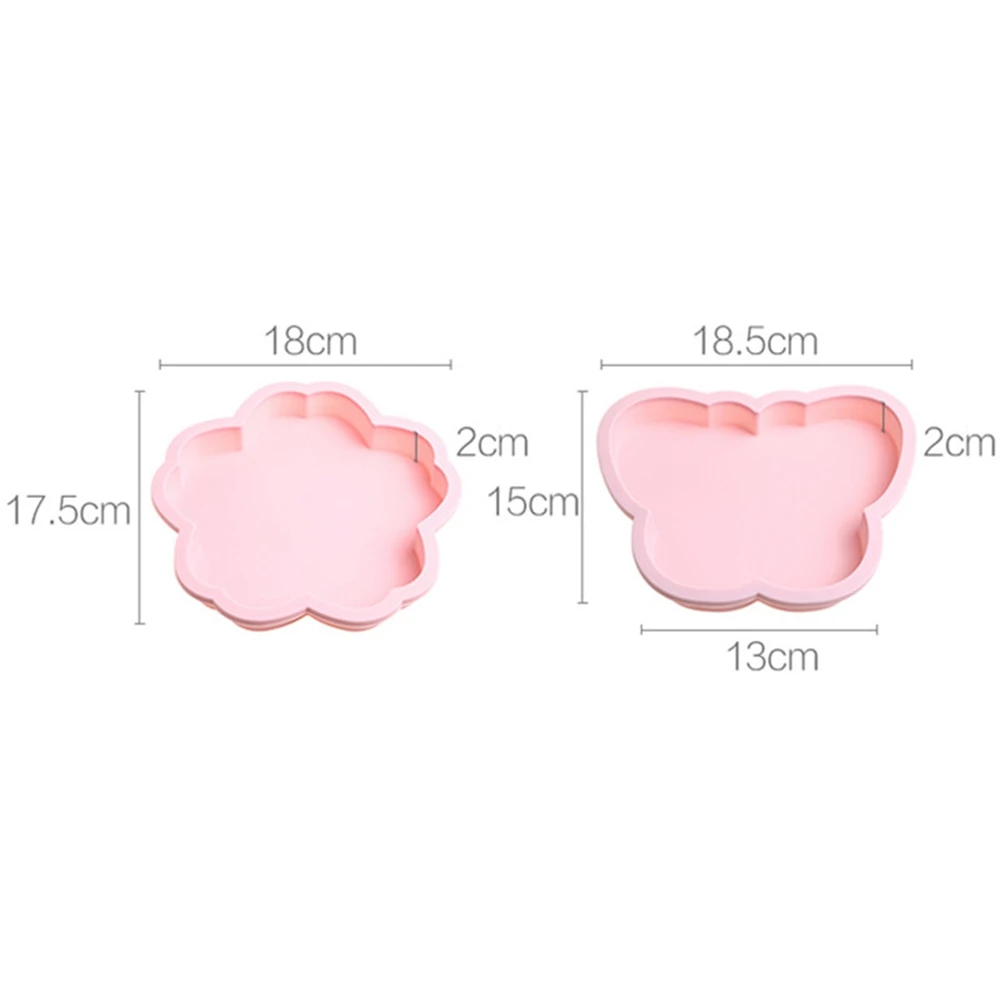 

Non-Stick Silicone Cake Mould Creative Flower Bakeware Mold Kitchen Heat Resistance Family Party Handmade DIY Baking Tools