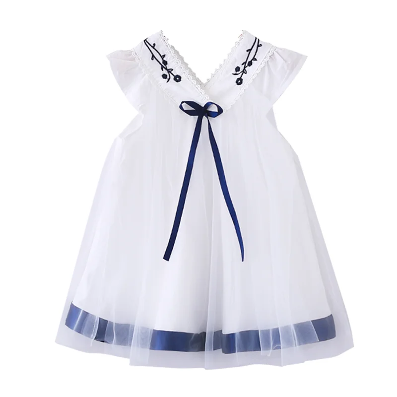 

FPZIPE Girls Summer Style Dress Costume 2020 Children Fashion Casual Dress Kids Sleeveless Party Princess Dress Children Clothes