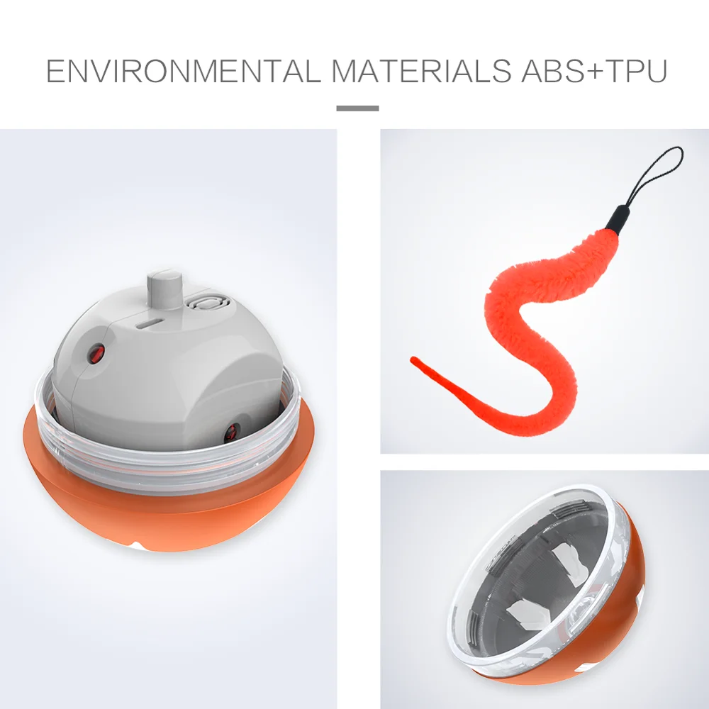 Электрическая игрушка для домашних животных вращающийся мяч кошек с Usb и